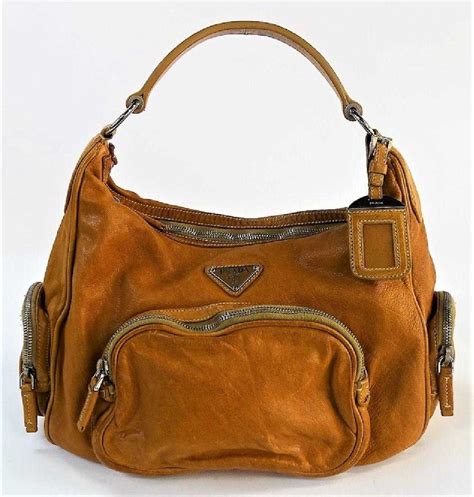 prada tan leather handbag|prada shoulder bag price.